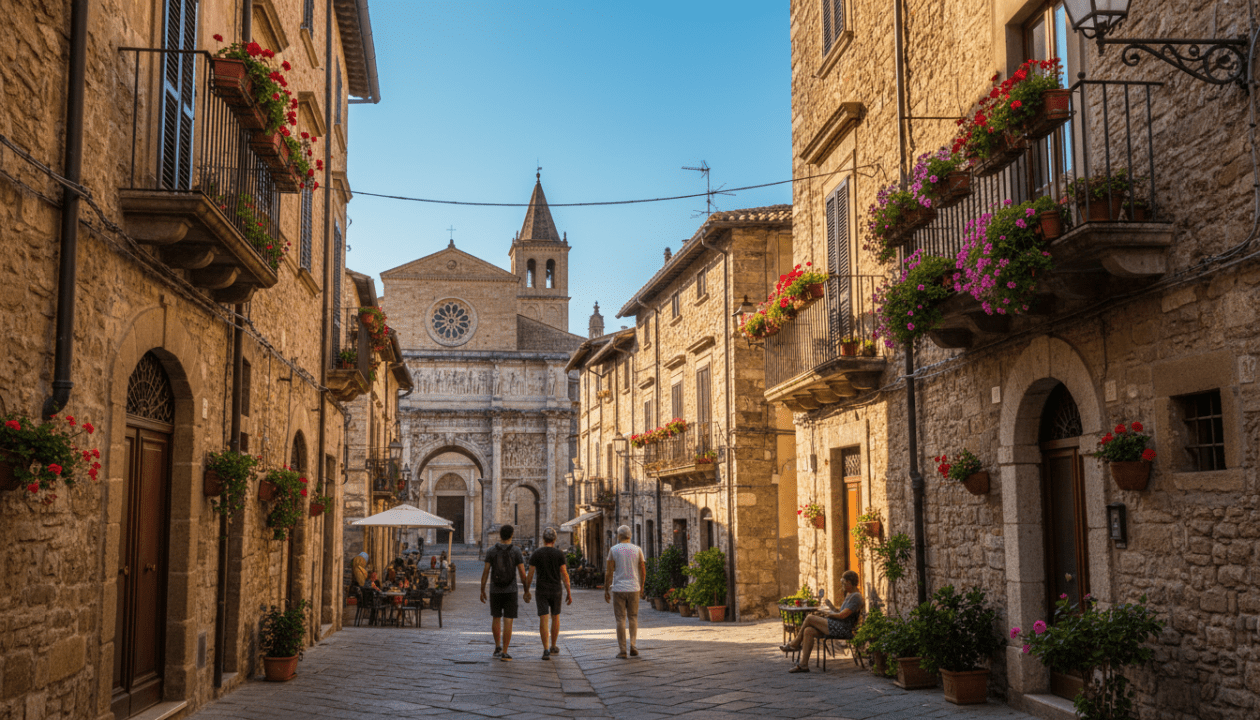 scopri cosa vedere a benevento in un giorno con un itinerario a piedi nel centro storico, esplorando monumenti, chiese e luoghi di interesse culturale.