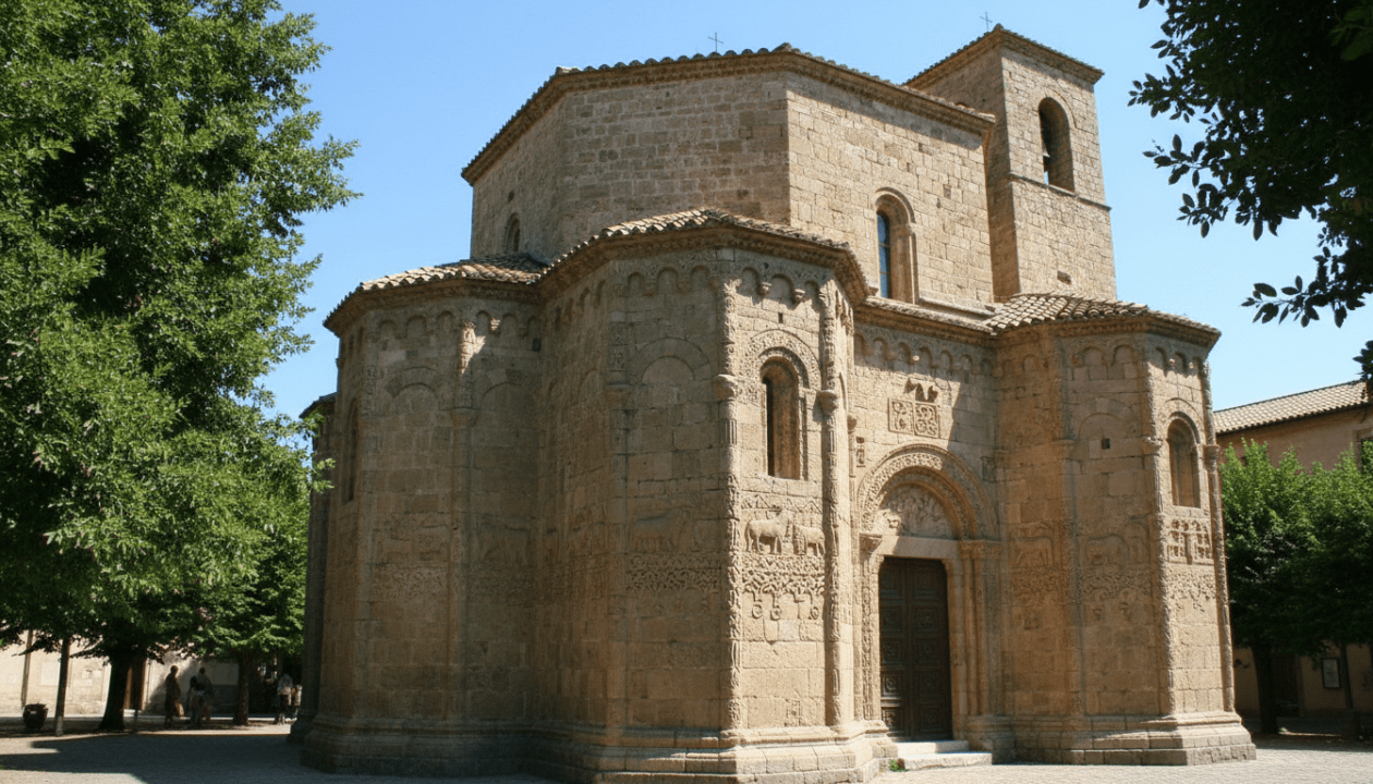 scopri la chiesa di santa sofia a benevento, un patrimonio unesco che celebra l'arte e la storia longobarda in italia. un gioiello architettonico da non perdere.