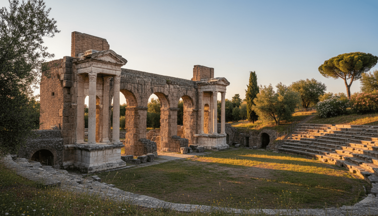scopri il teatro romano di benevento: guida completa alla visita e al programma della stagione estiva con spettacoli indimenticabili all'aperto.