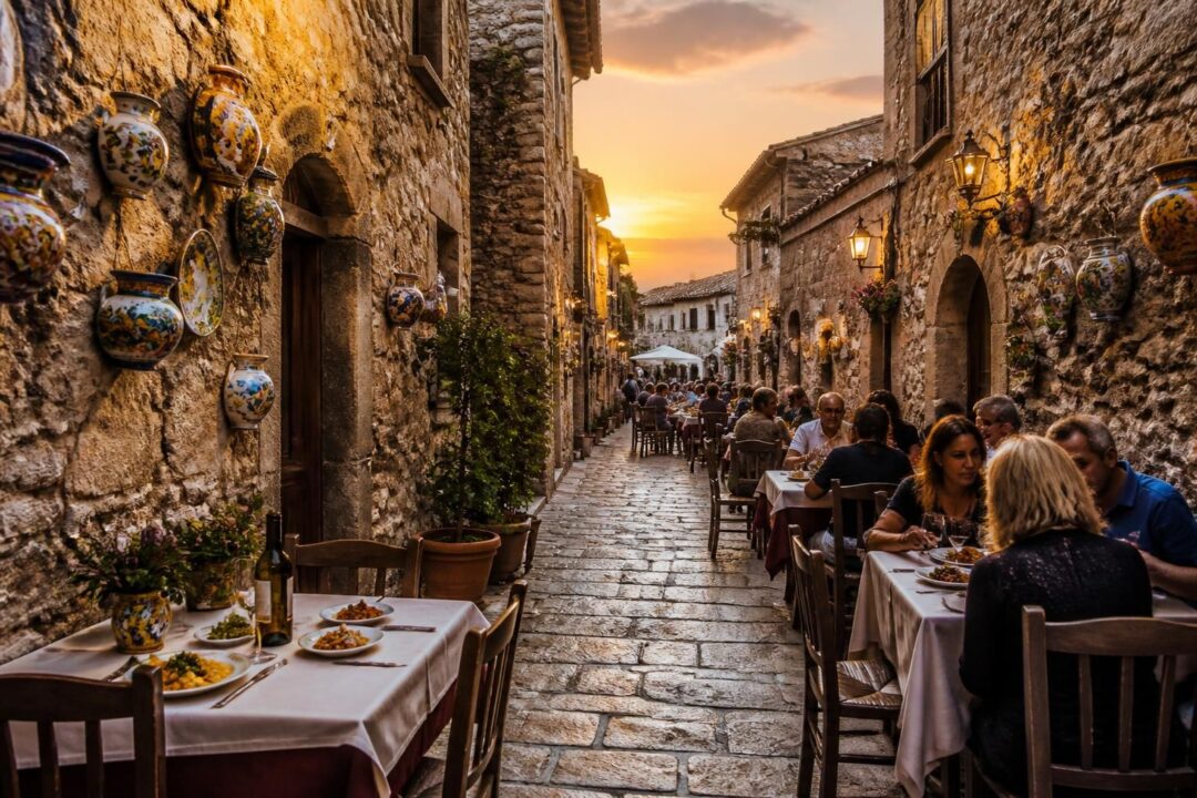 scopri i migliori ristoranti a cerreto sannita, il pittoresco borgo famoso per le sue ceramiche artigianali. gustare piatti tradizionali in un'atmosfera unica.