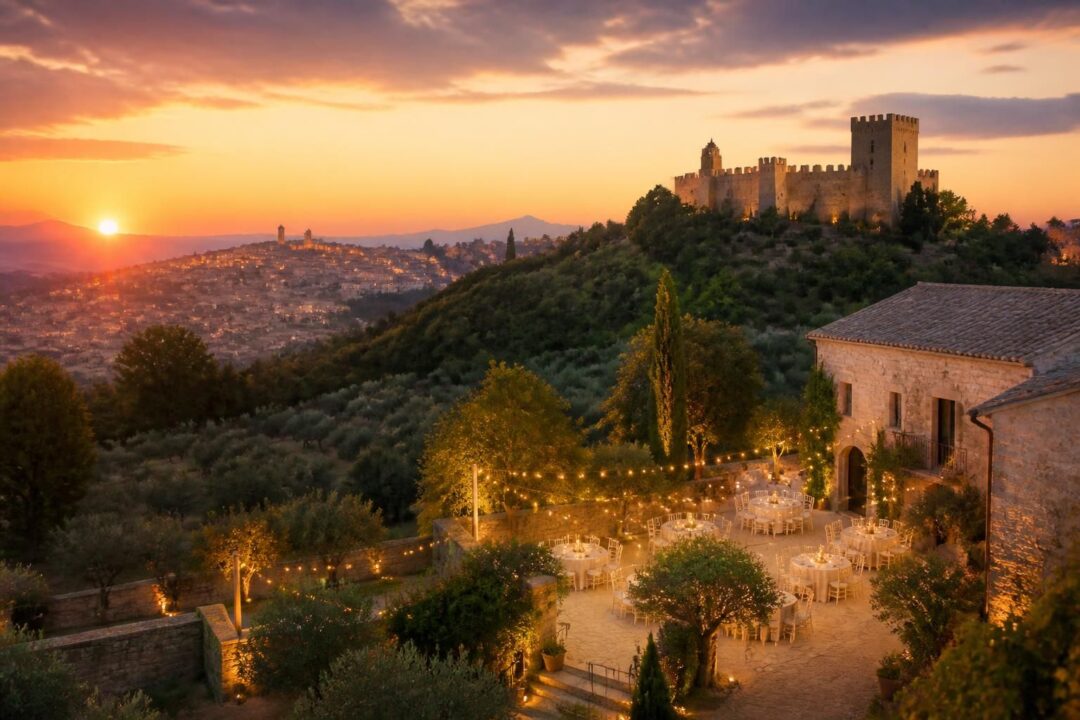 scopri le location per matrimoni a benevento tra ville eleganti, masserie autentiche e castelli storici nel cuore del sannio, perfette per un matrimonio da sogno.
