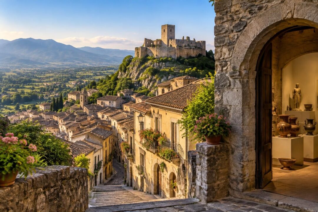 scopri cosa vedere a montesarchio: visita il castello, il museo archeologico e il suggestivo borgo nel cuore della valle caudina.