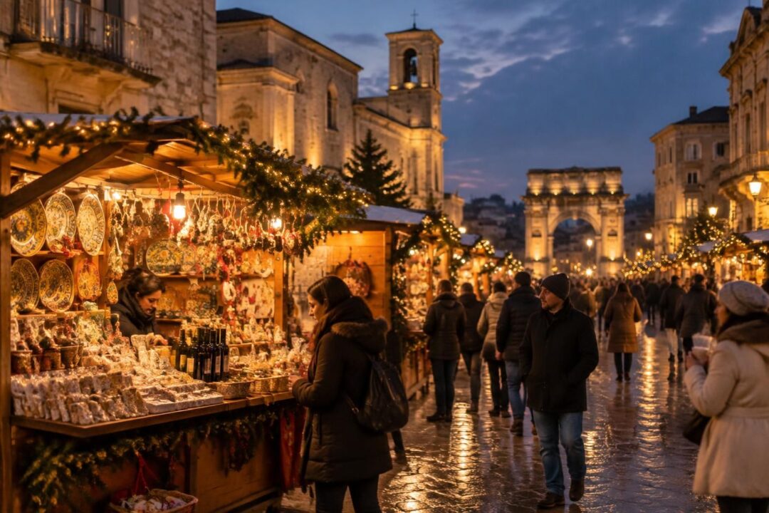 scopri date, borghi e specialità dei mercatini di natale a benevento: idee regalo, artigianato locale e sapori tipici da non perdere.