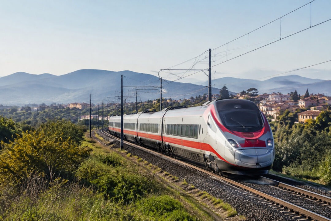 Tabellone partenze in stazione con gli orari della tratta Benevento Bologna treno